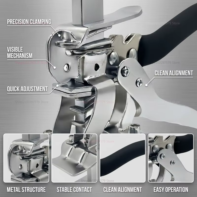Outil de levage manuel facile à utiliser, bras élévateur pour carrelage, panneaux de porte, réglage de hauteur de cloisons sèches, outil de levage de carrelage pour la construction