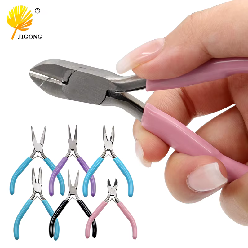 Pinces à bijoux, outils, équipement, pince à fil de coupe d'extrémité, outils manuels pour le bricolage, 1 pièce