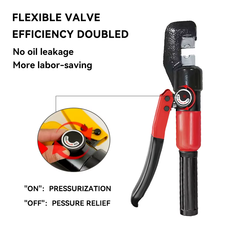 Pince à sertir hydraulique MGXEK YQK-70 pour cosses de câble 4-70mm² – Outil de compression 6T – Outils hydrauliques domestiques