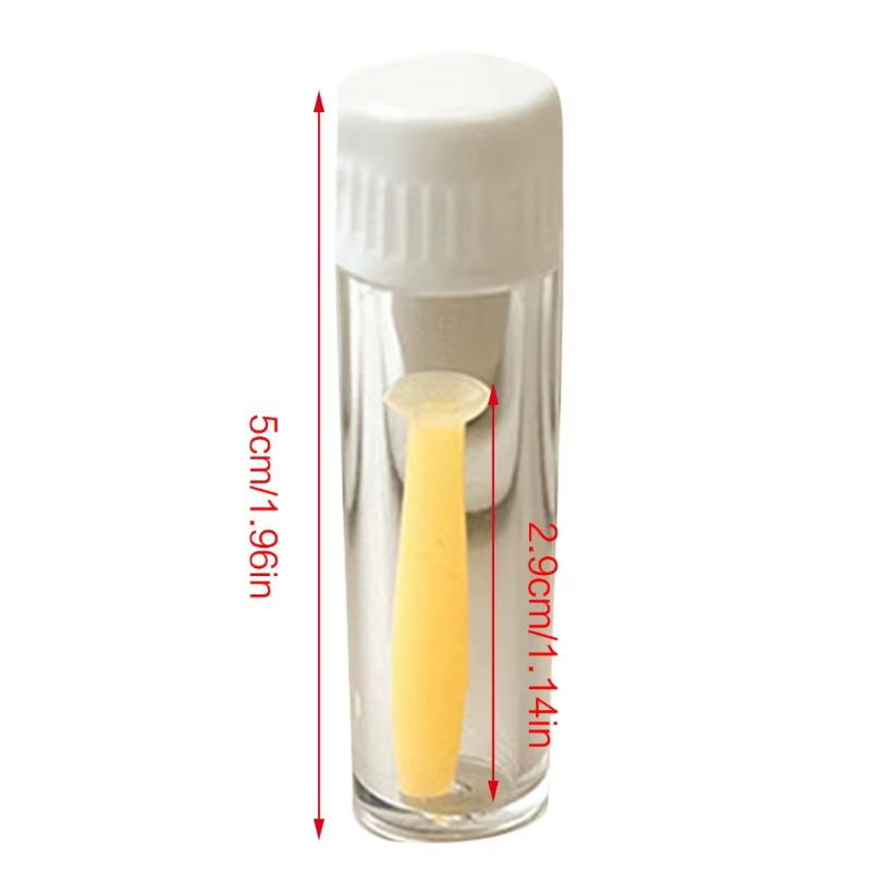 Outil d'insertion lentilles Contact en Silicone souple, lentilles dures pratiques pour maison