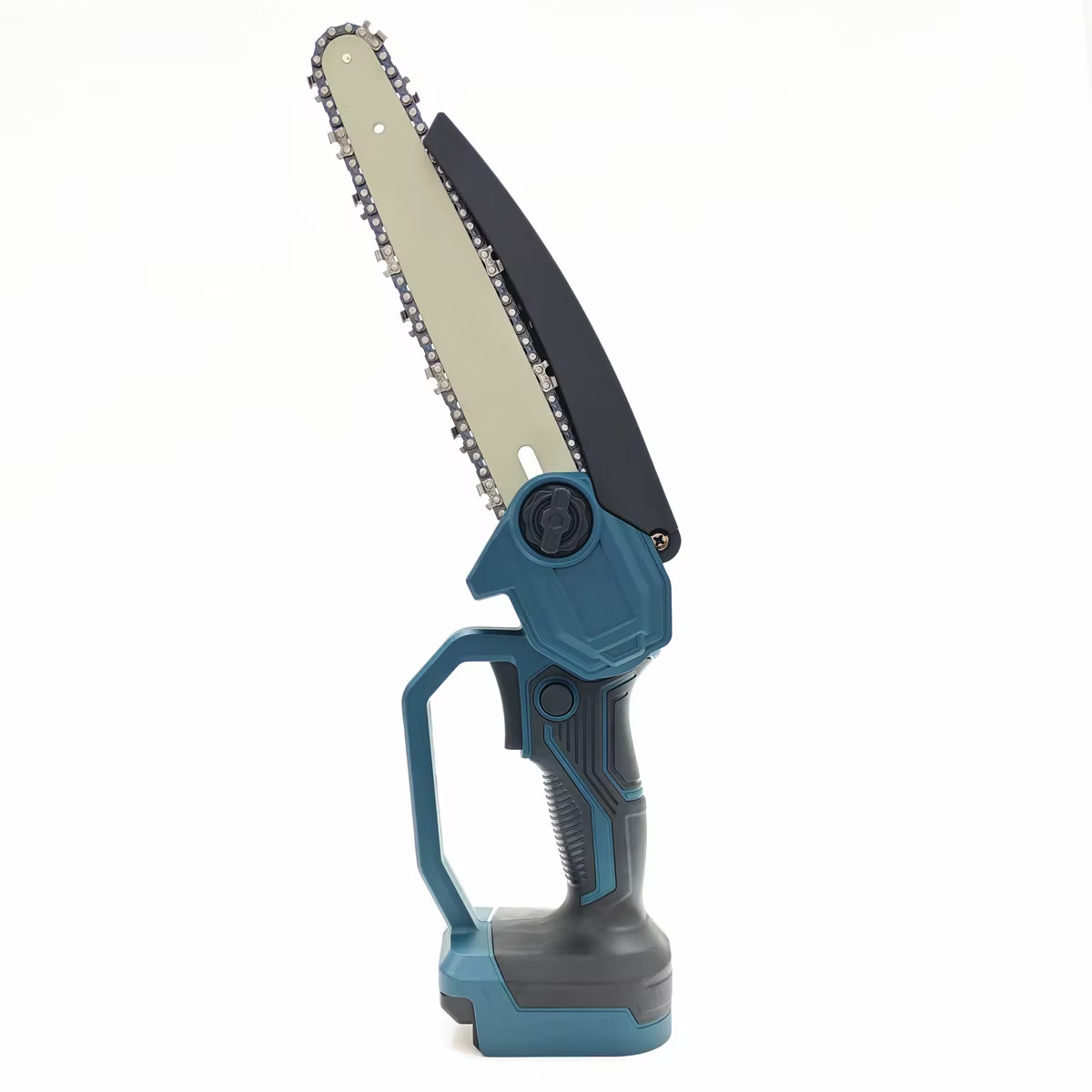 Pour Bosch 18V batterie 8 pouces scie à chaîne tronçonneuse électrique sans brosse taille travail du bois coupe sans fil outils électriques de jardin