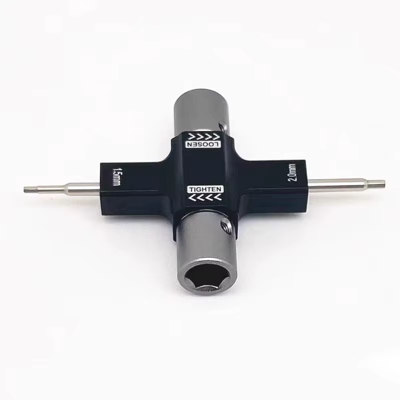 Moteur sans balais pour importateur RC FPV, hélice à dégagement de tournevis, outil de roulement à sens unique intégré, façades M5, 1.5mm, 2mm