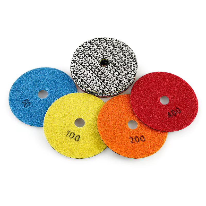 Disques de ponçage électroplaqués au diamant de 4 pouces (100 mm)