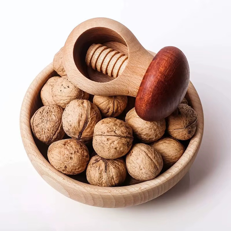 Nouveau casse-noisette en forme de champignon outil de cuisine multifonctionnel pour une fissuration facile pince à écrou réglable pour les noix noix noix de pécan maison