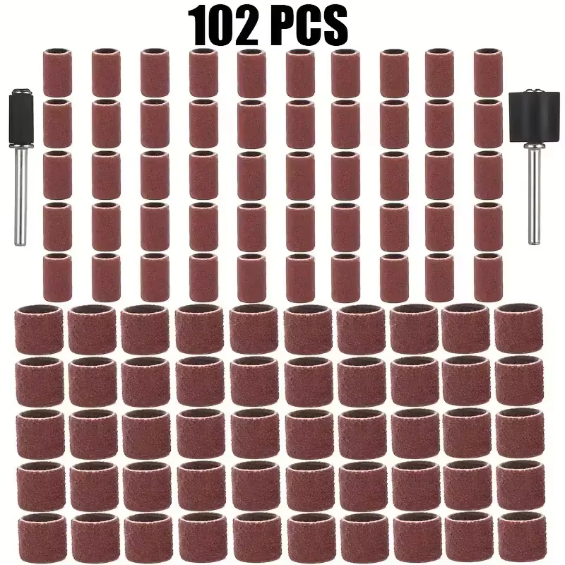 Kit de tambours de ponçage 102 pièces