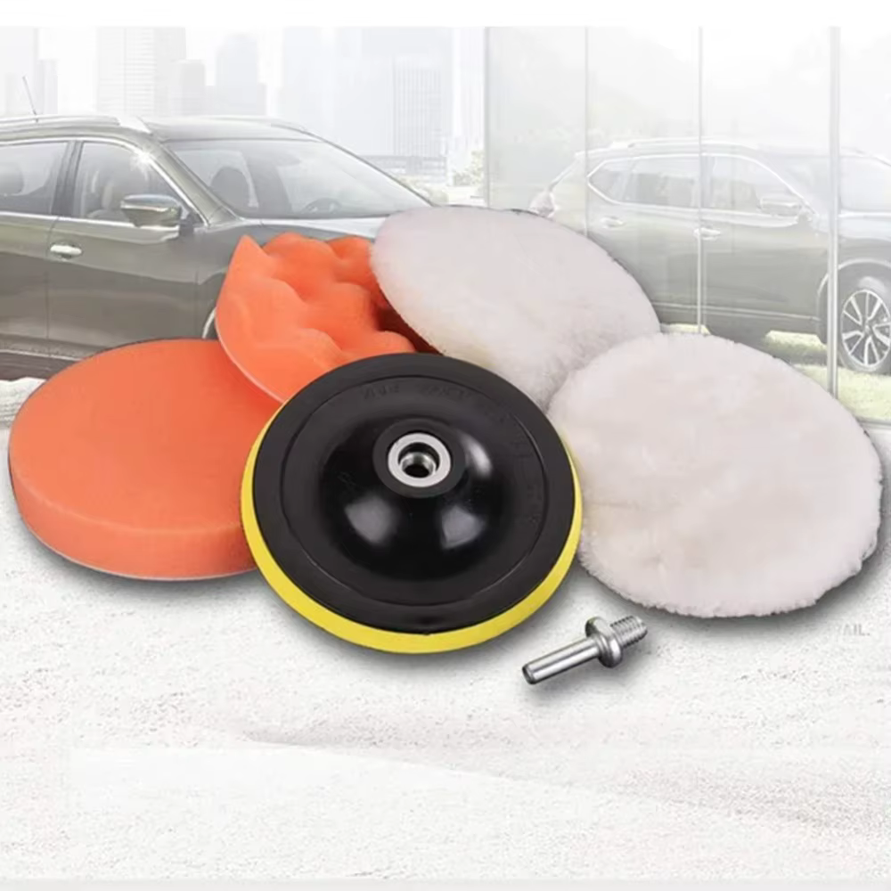 Kit de 6 tampons de polissage pour voiture de 3 pouces