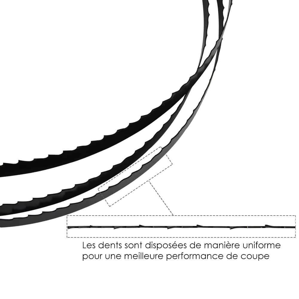 TASP 1 pièce, lame de scie à ruban 2240x12.7x0.5mm