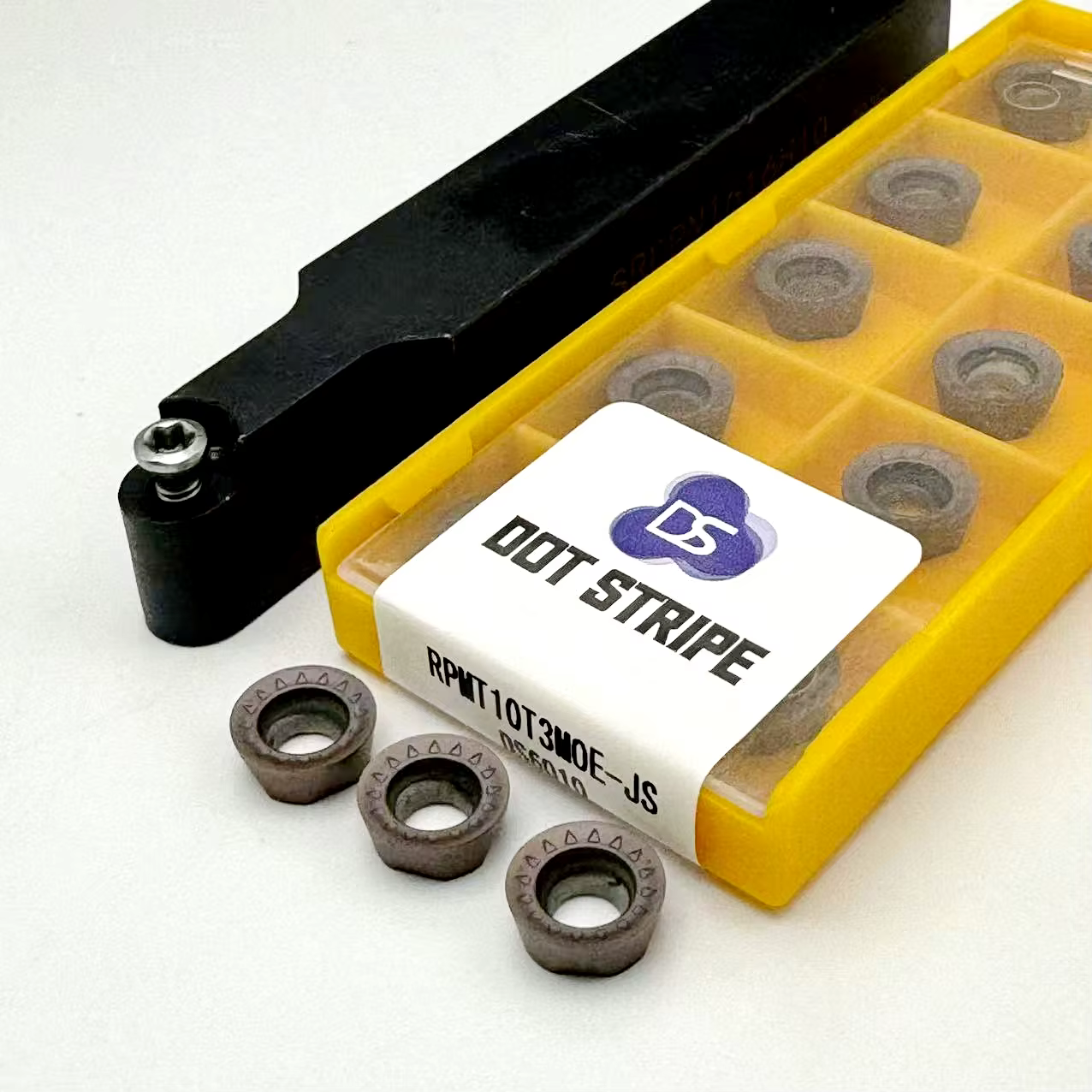 SRDPN1010H10 SRDPN1212H10 SRDPN1616H10 SRDPN2020H10 SRDPN2525H10 barre d'alésage porte-outil externe RPMT10T3 insert en carbure SRDPN