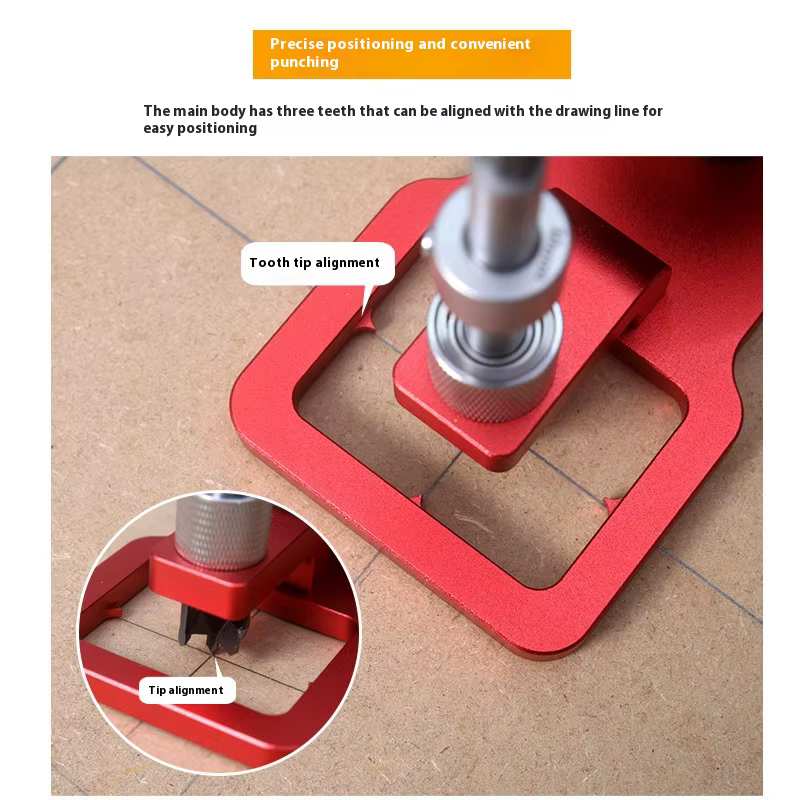Jeu de guides de perçage verticaux de précision de 20mm