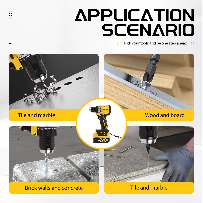 Perceuse à percussion sans fil Dewalt DCD805