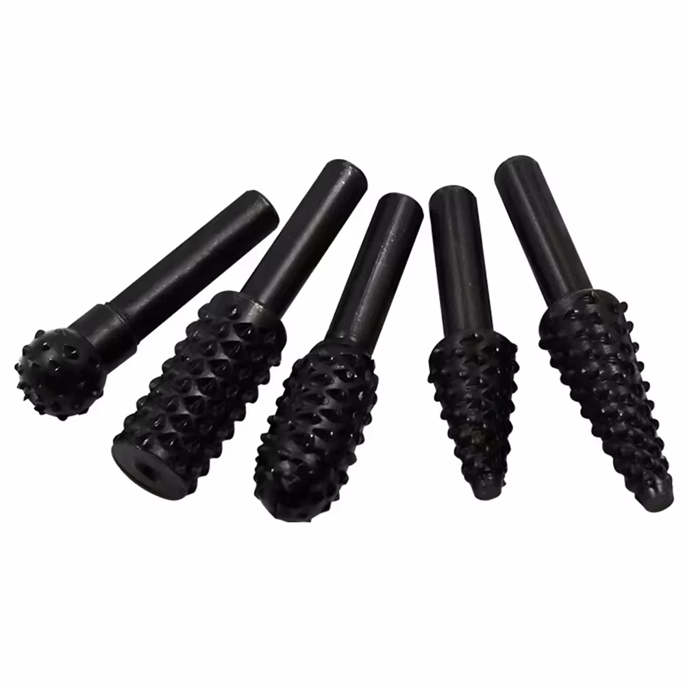 1/4 ''5 pièces jeu de forets outils de coupe pour couteau à bois outil de sculpture