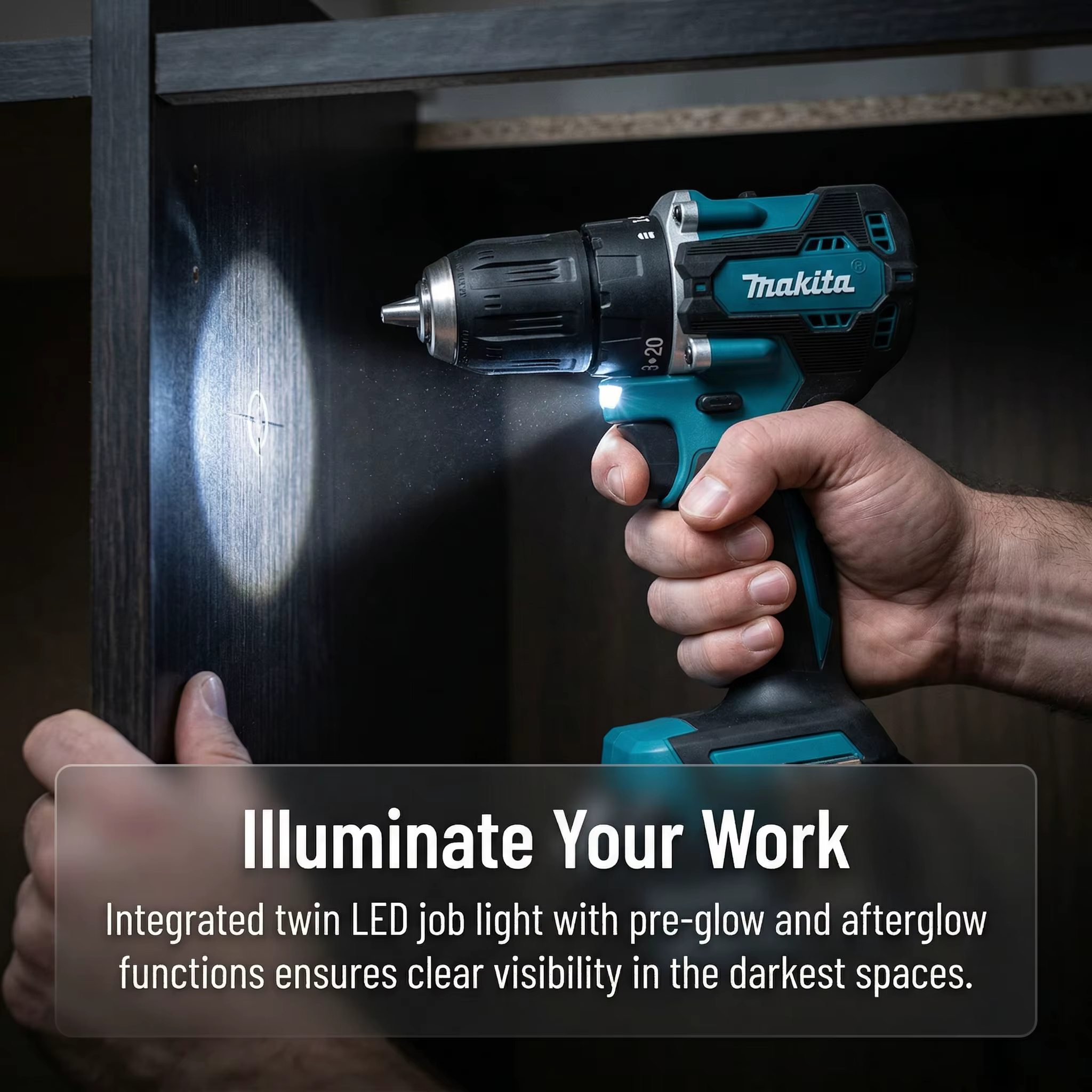 Perceuse-visseuse sans fil MAKITA DDF487 18V