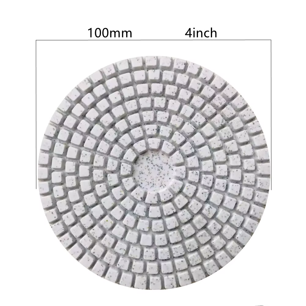 125 type 50 grain céramique carrelage bord disque de meulage M14 meuleuse d'angle polissage à sec marbre porcelaine