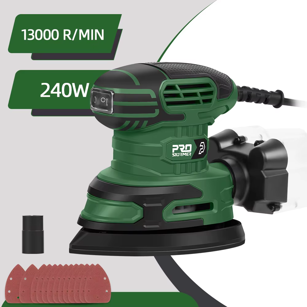PROSTORMER – ponceuse de détail électrique orbitale aléatoire 230V