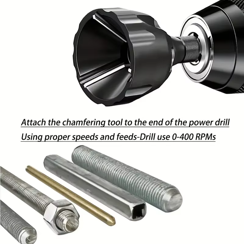 Couteau à chanfreinage cylindrique