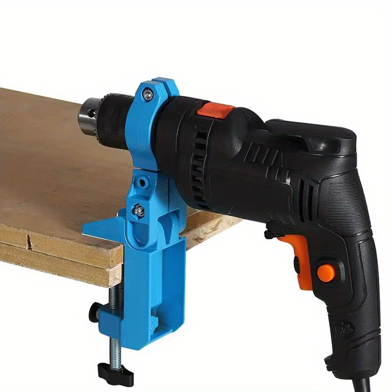 1 ensemble de support de perceuse réglable pour table