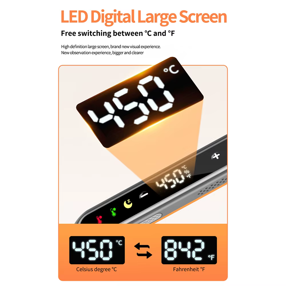 Kit de fer à souder électrique numérique Type-C 8-15W