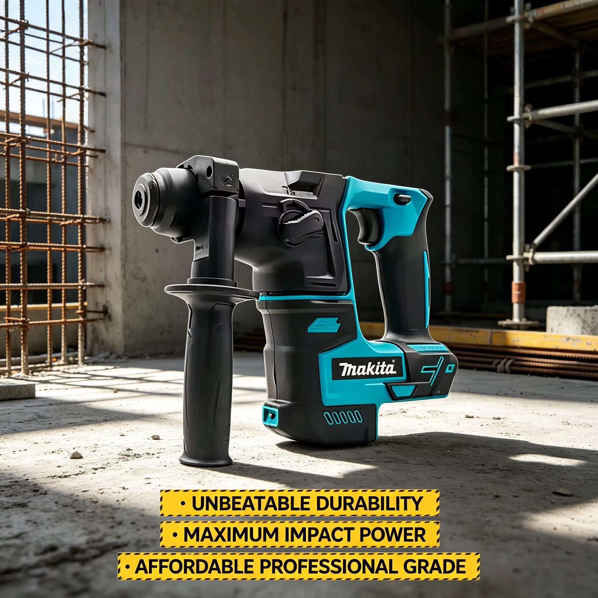 Makita HR140D Perceuse à percussion sans balais originale | Marteau électrique sans fil au lithium 18V (machine