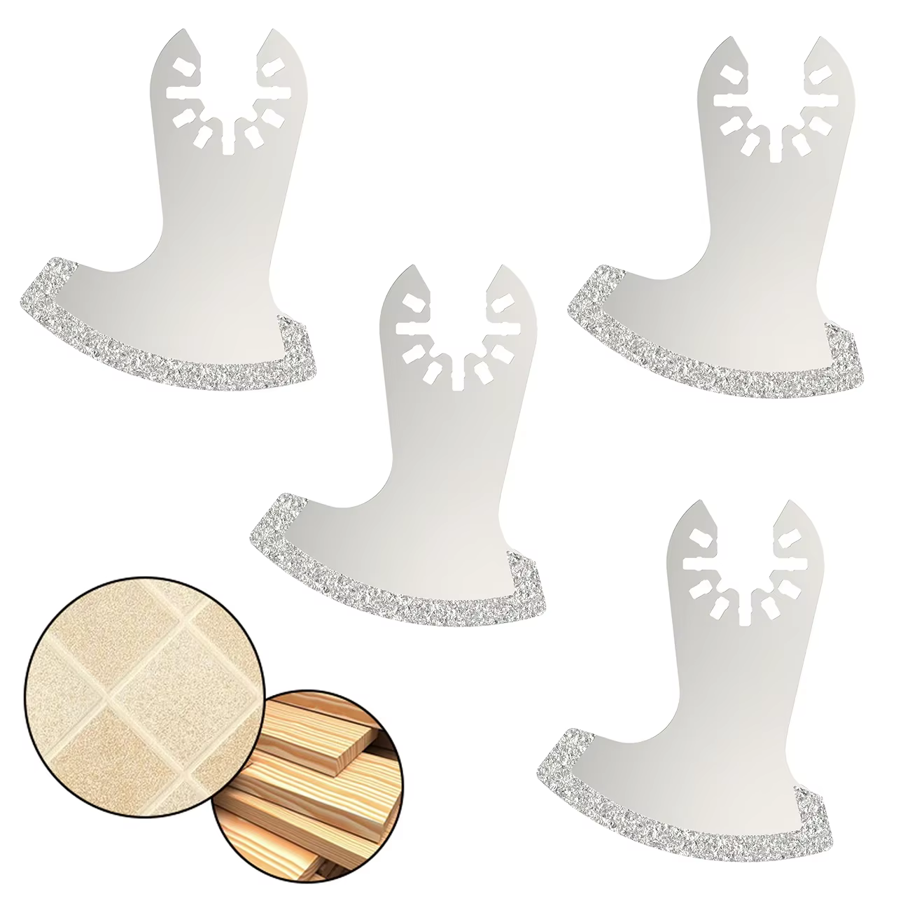 Kit de segments diamantés oscillants