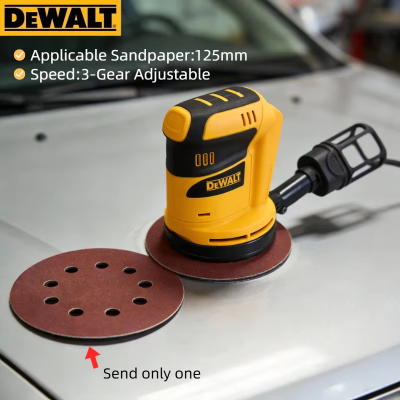 Ponceuse orbitale sans fil Dewalt 110000RPM : Outil multifonctionnel de meulage et de polissage (compatible avec les batteries 20V)