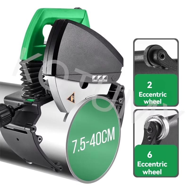 Coupe-tuyau électrique en cuivre et acier