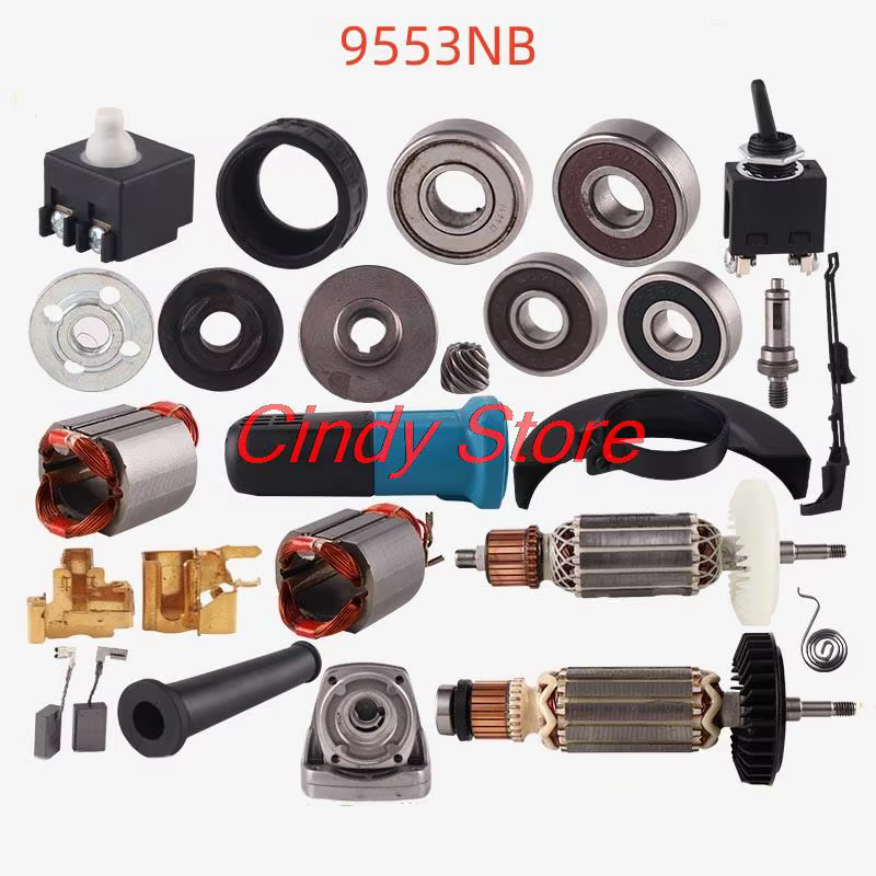 Accessoires de pièces de rechange pour meuleuse d'angle Makita 9553 9553NB 9553HB 9553HN 9555HN