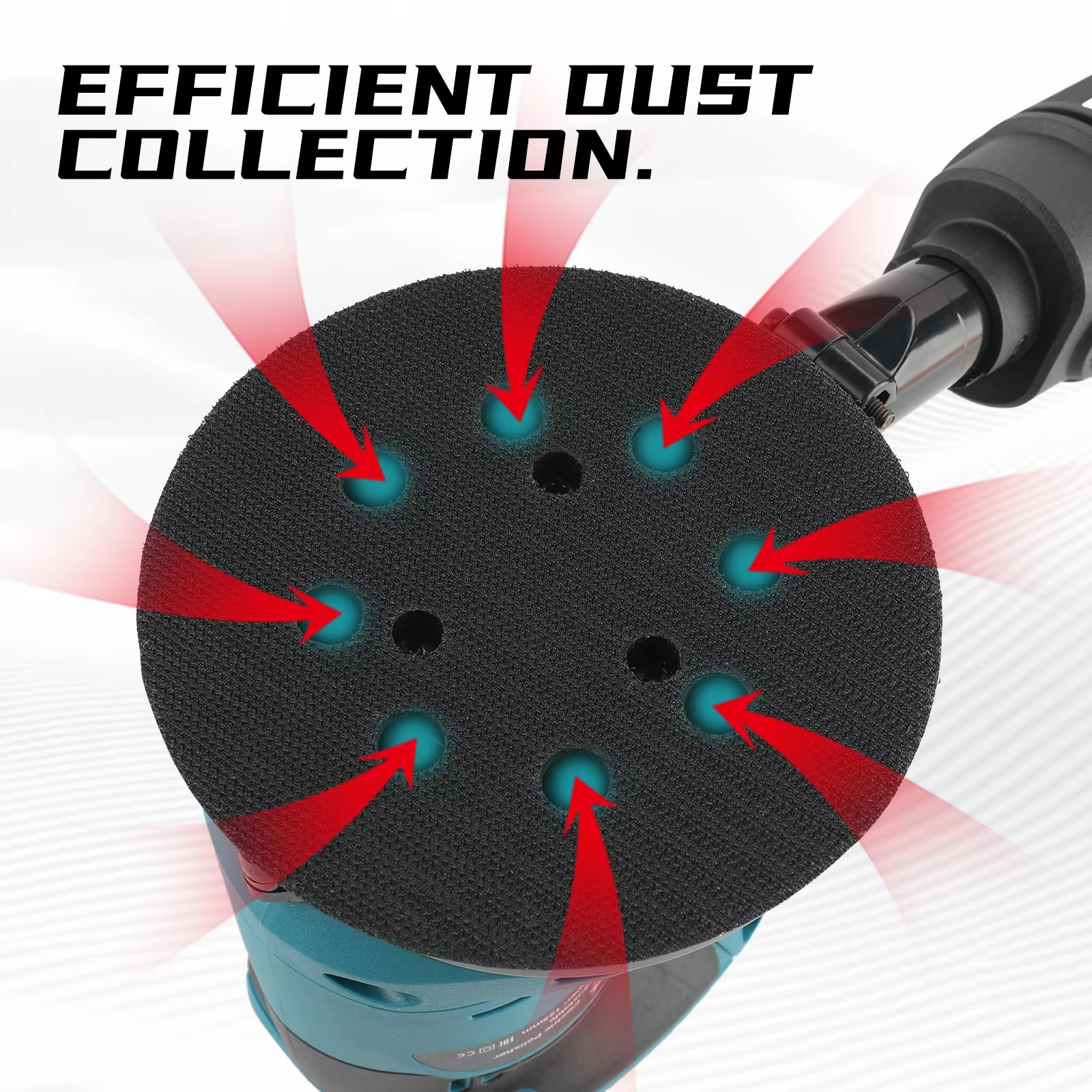 Ponceuse orbitale aléatoire sans fil Makita DBO180Z rechargeable