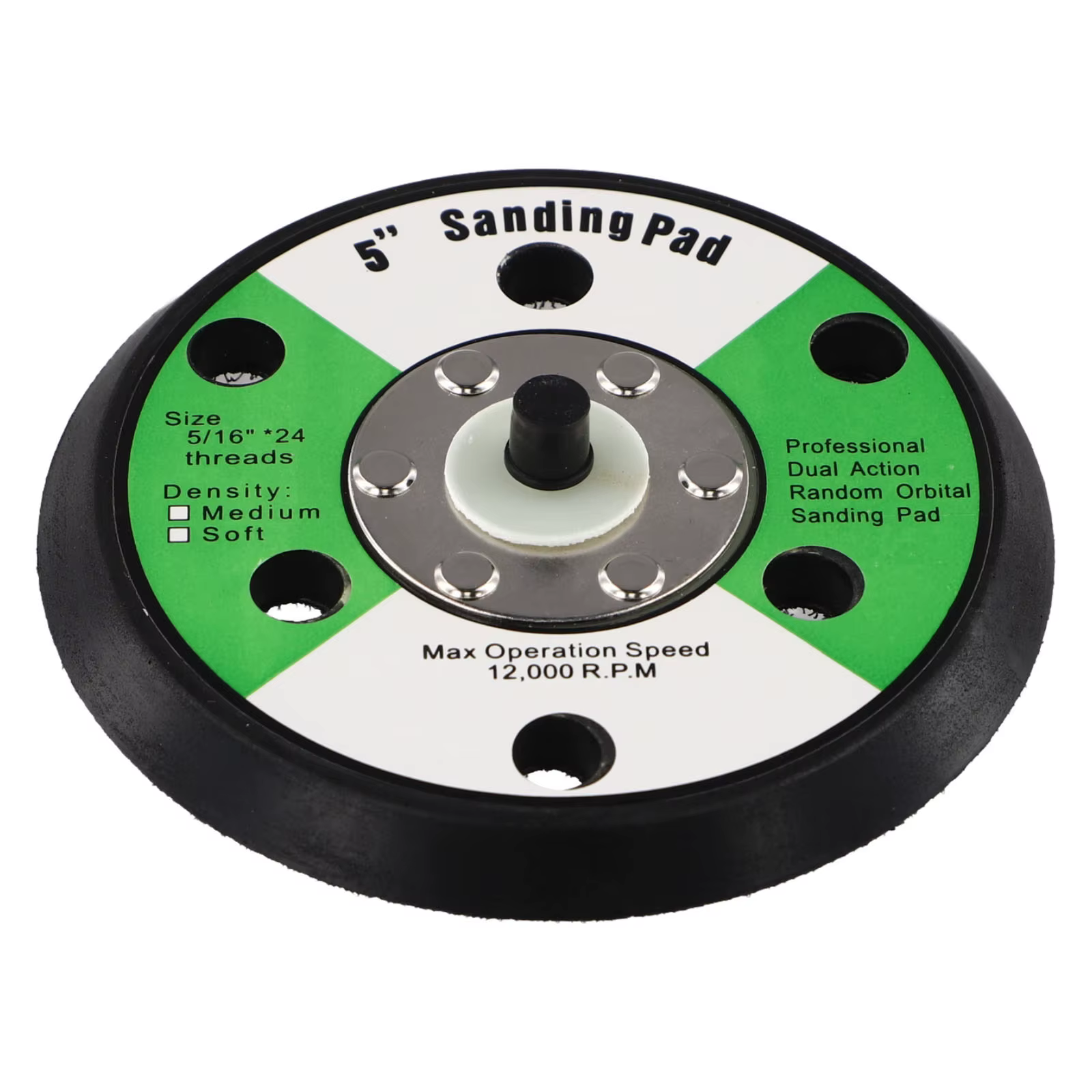 Ponceuse à Air polisseuses 5 pouces 125mm 6 trous patin de support