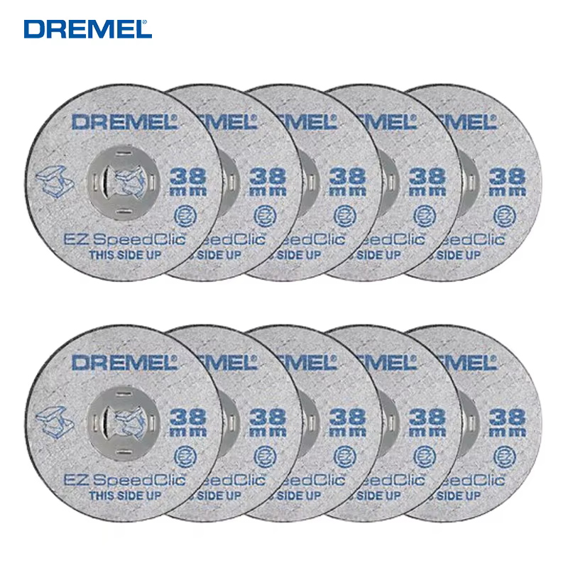 5/10/15 pièces/paquet Dremel EZ456 38mm roue de coupe en fibre de verre lame de scie outil rotatif disque abrasif pour