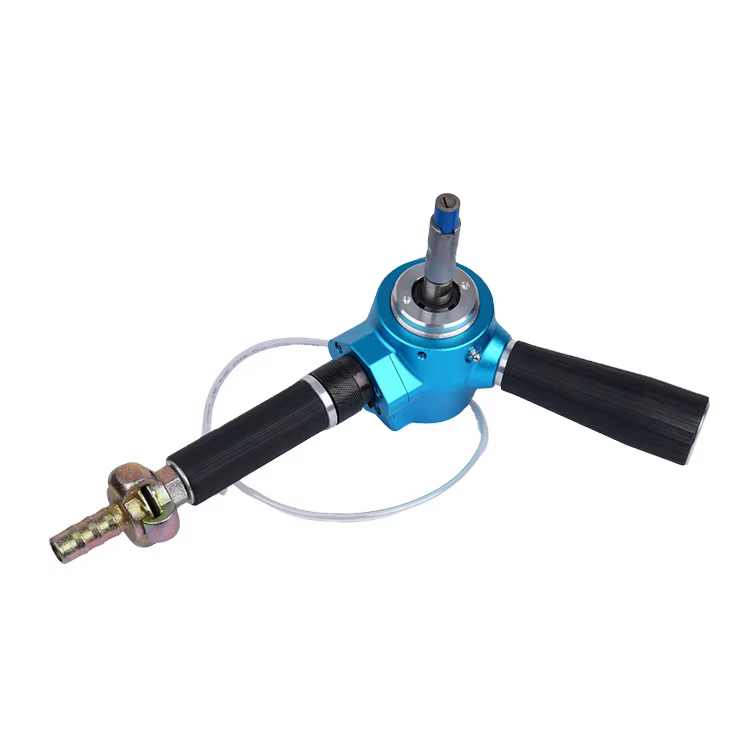Meuleuse d'air portable manuelle pour bouton de perçage