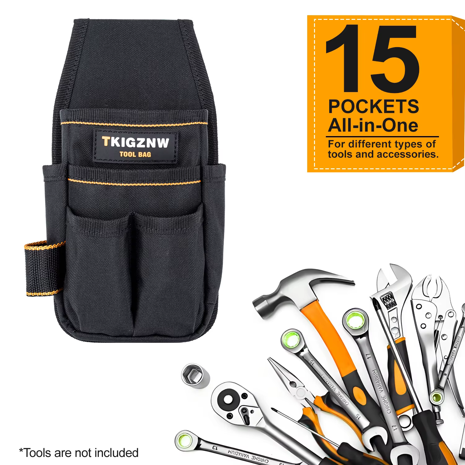 TKIGZNW Pochette à outils de poche