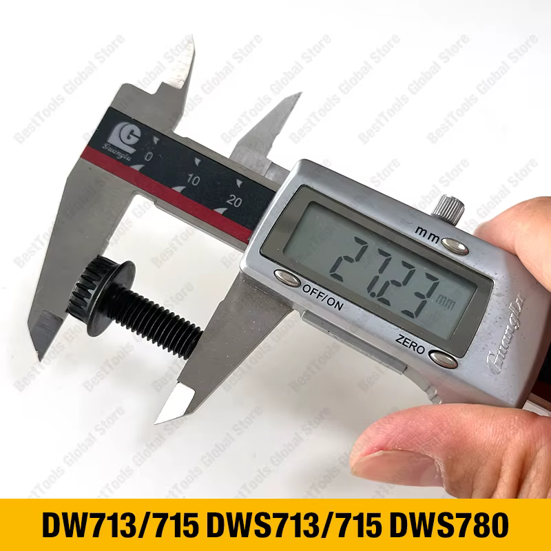 Boulon de lame de scie pour DEWALT N 600011 DW713 DW715 DWS713 DWS715 DWS780 DWS716 DWS779 DHS790 DCS361B