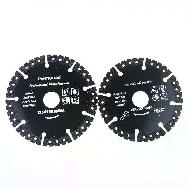 Lames de coupe en métal 115/125 mm – Disques tranchants pour acier