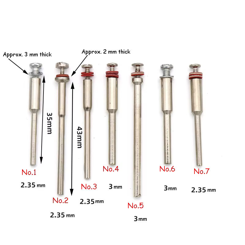 Tige de serrage pour fixation de scie