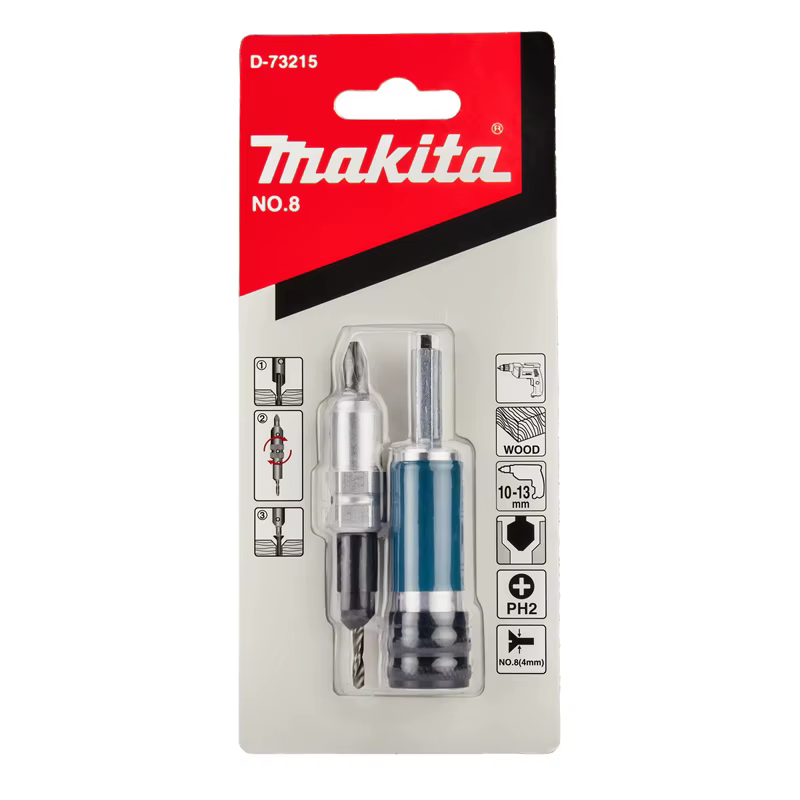 Makita # 6 # 8 # Foret à fraise de calibre 10