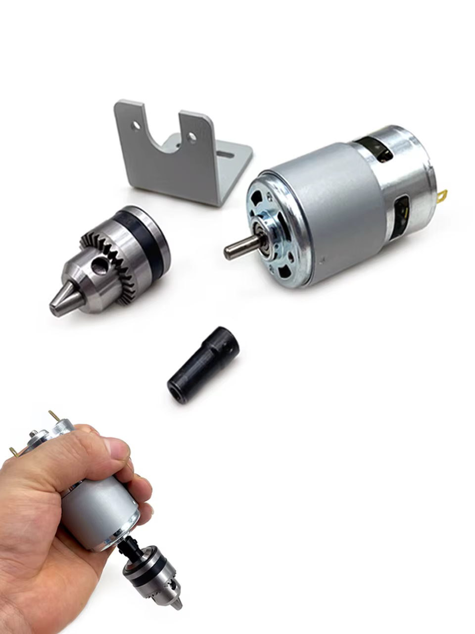 Mini perceuse à colonne avec moteur 775 haute vitesse