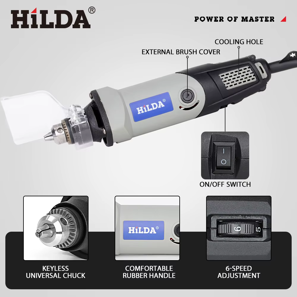 HILDA 400W Mini perceuse