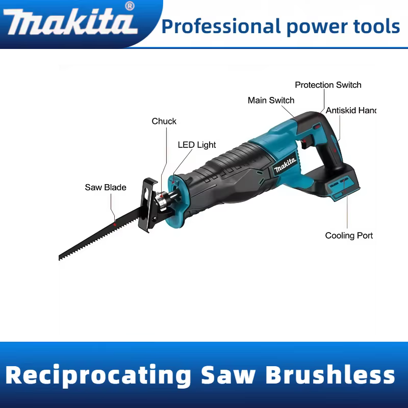 Scie sauteuse sans fil Makita