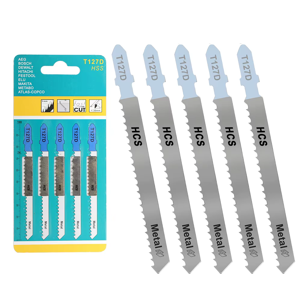 XUCHUAN Lame De Scie Sauteuse 5/10PCS T101BR Jigsaw Lames Ensemble T Tige Bois Assortiment