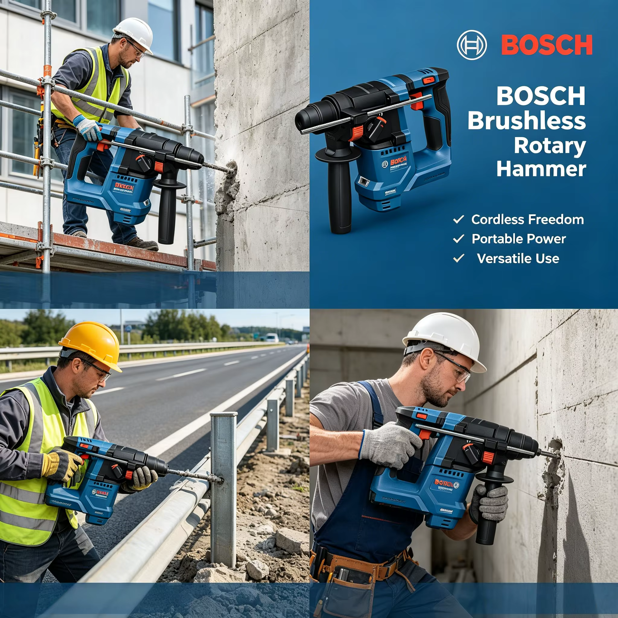 Marteau perforateur sans fil Bosch GBH 18V-18
