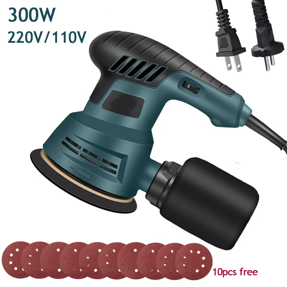 Ponceuse excentrique électrique 300W