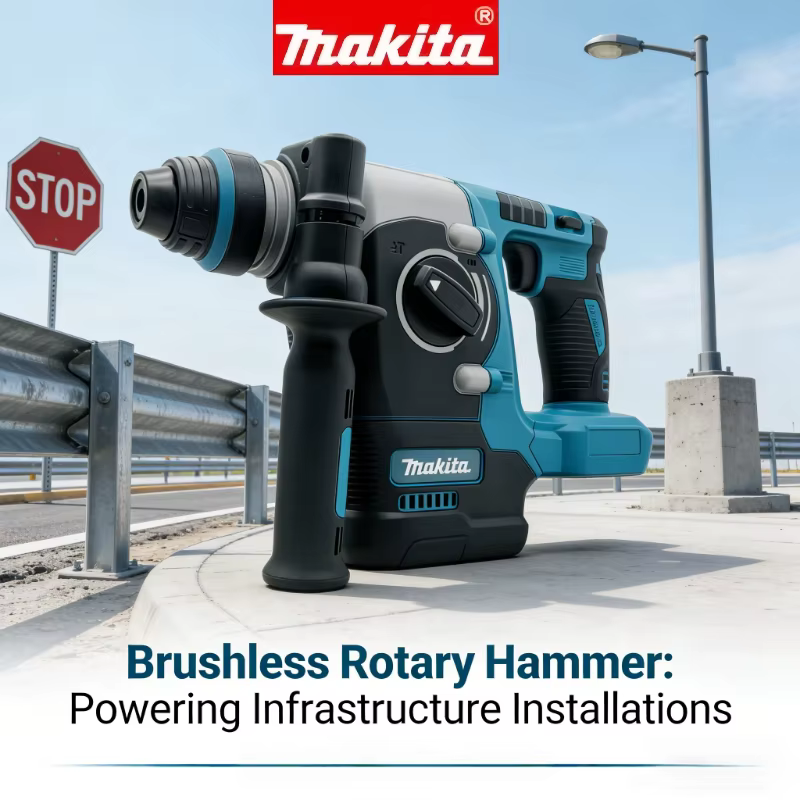 Makita - Perceuse à percussion rotative sans balais 18V
