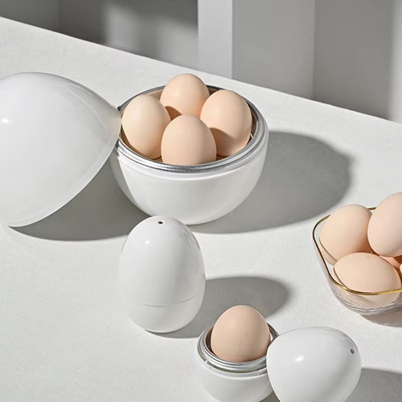 Machine à œufs à micro-ondes, chaudière à œufs, cuiseur à vapeur pour œufs durs et doux, Gadgets de cuisine pour faire bouillir les œufs, outil de cuisson des œufs
