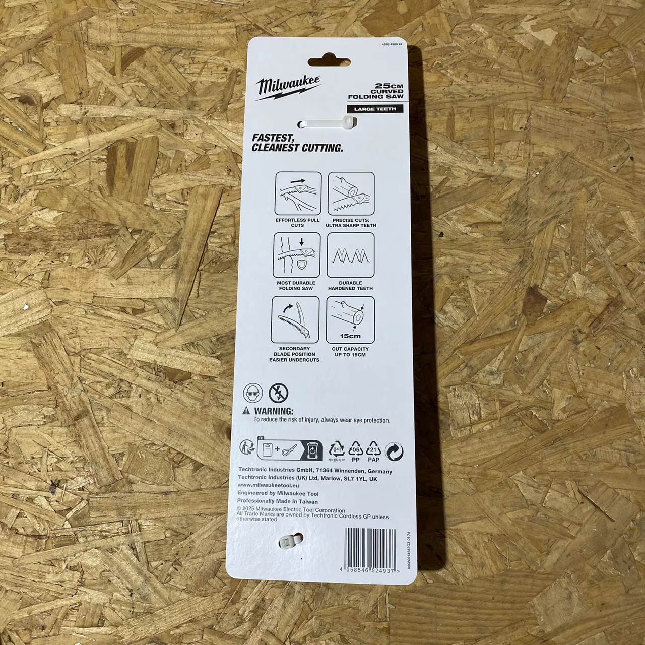 Milwaukee 4932498624/48-22-9371 Scie à main pour le travail du bois