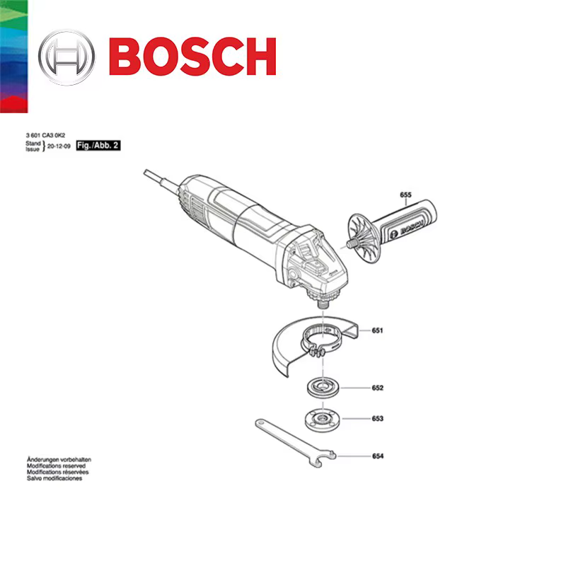 Bosch – meuleuse d'angle électrique GWS 700