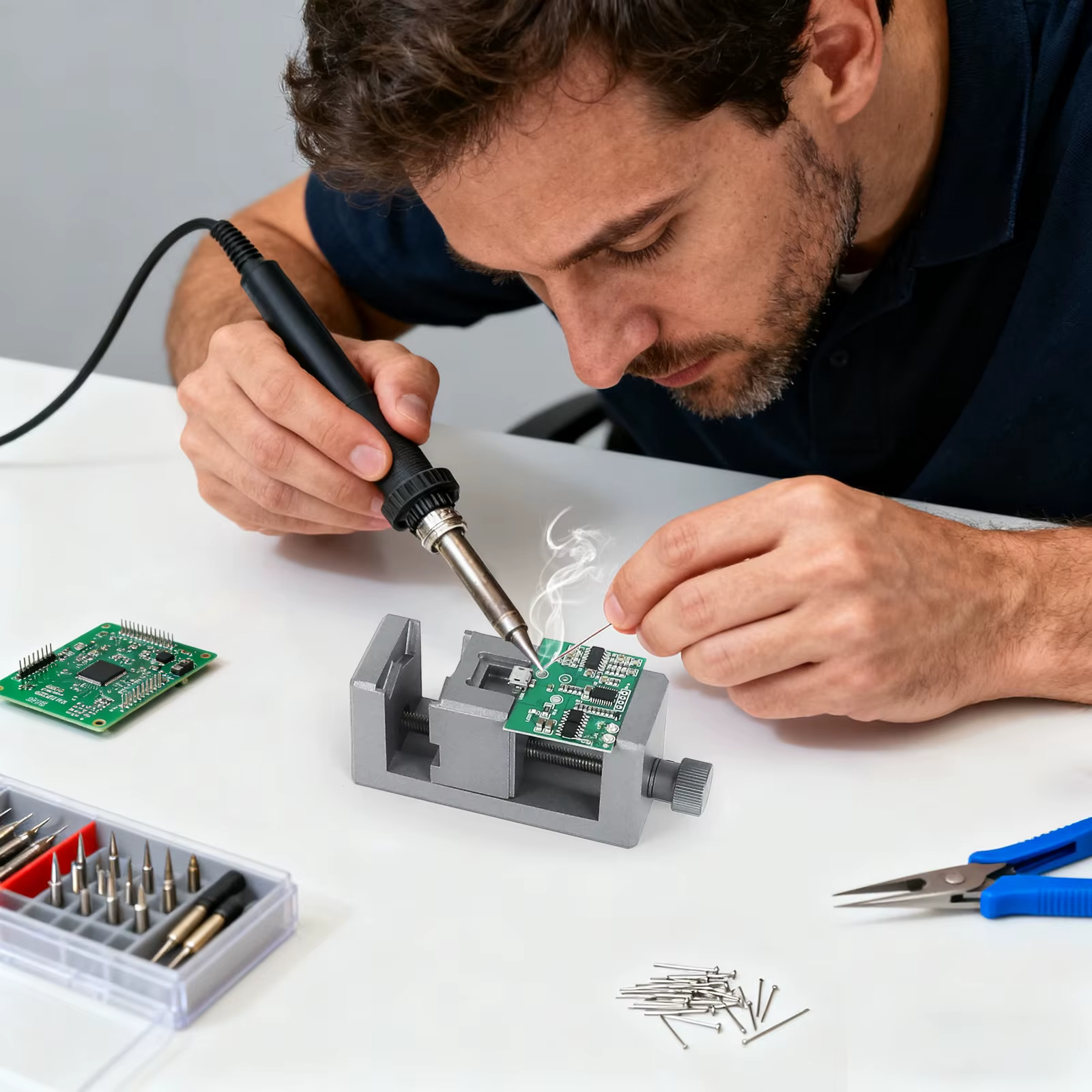 Toolour support de carte de Circuit imprimé réglable
