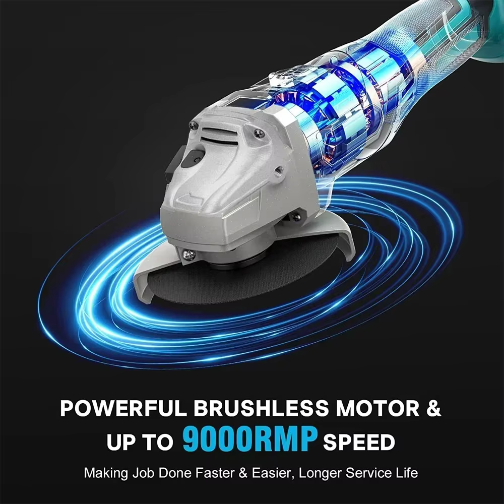 Meuleuse d'angle sans fil pour Makita