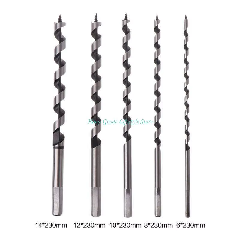 E74E 230 mm long bits forage pour forage en bois précis précision