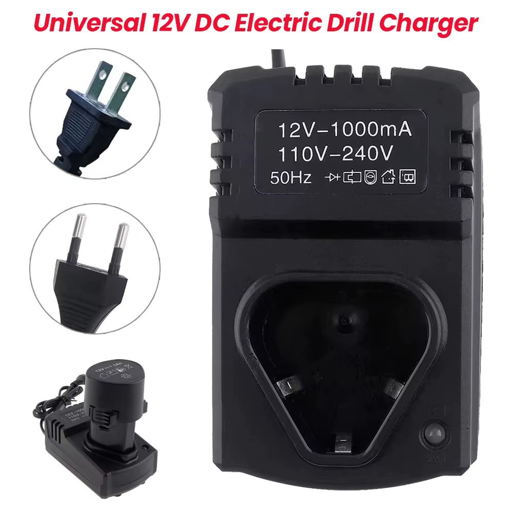 Chargeur universel pour perceuse électrique 12V