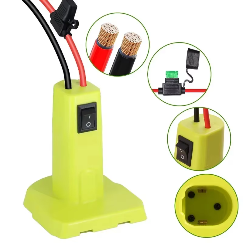 Adaptateur de batterie pour batterie Ryobi ONE + 18V Nimh/Nicd/Li-ion